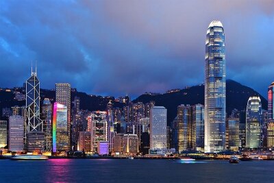 Фотообои Панорама Гонконга
